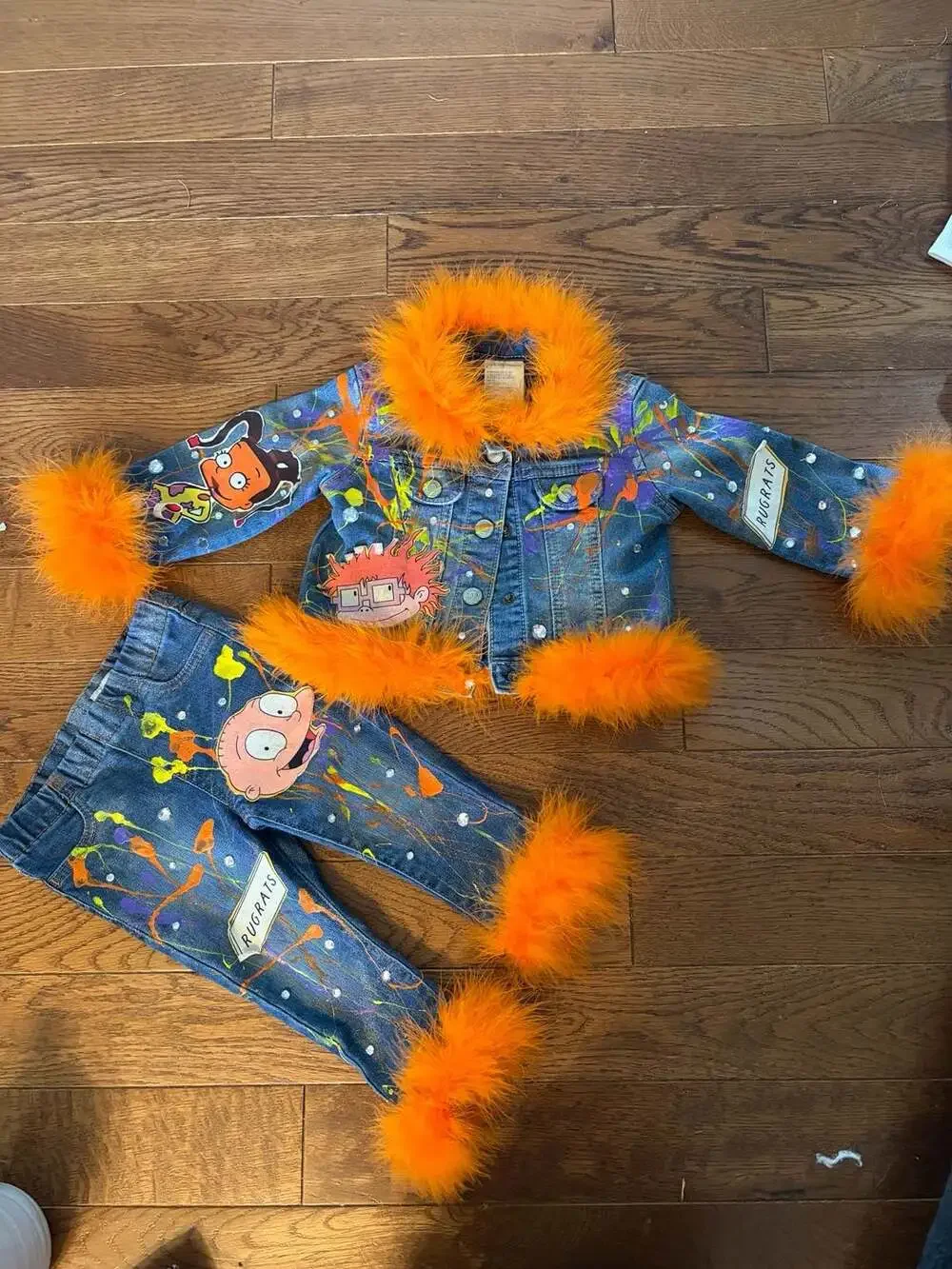 Rugrats Denim Jacket and Jeans Set for 12 Months